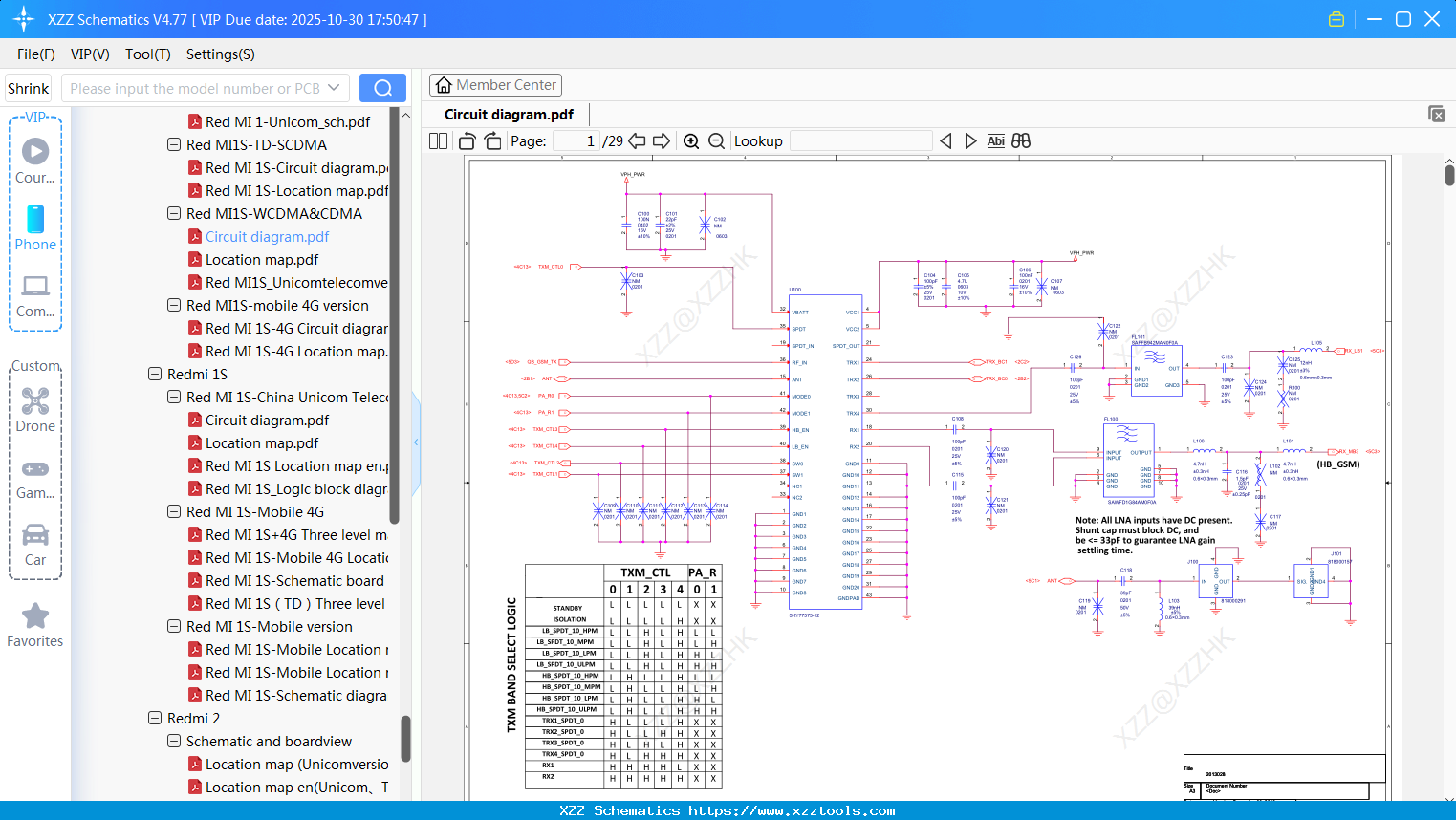 Xiaomi Redmi Circuit Diagram